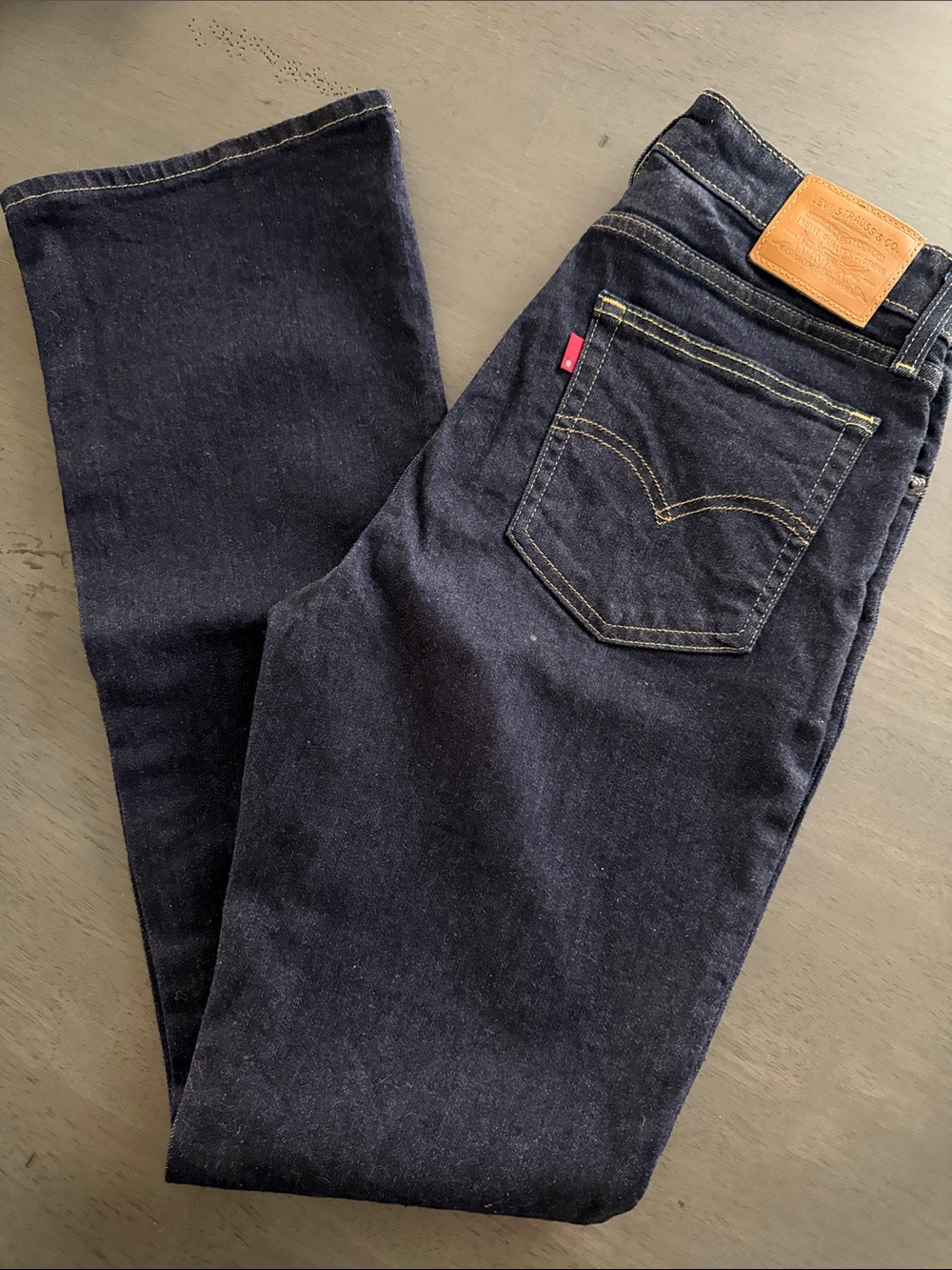 Levi's Women's Dark Indigo Bootcut Jeans - Picture 1 of 7